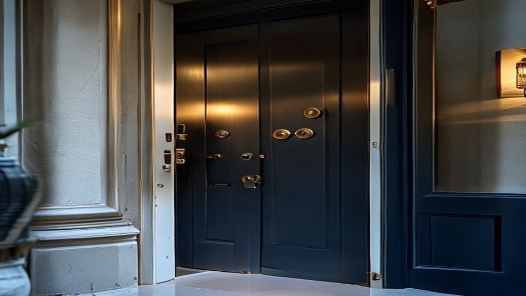 Installer une serrure connectée sur une porte blindée : guide complet - AccesKey
